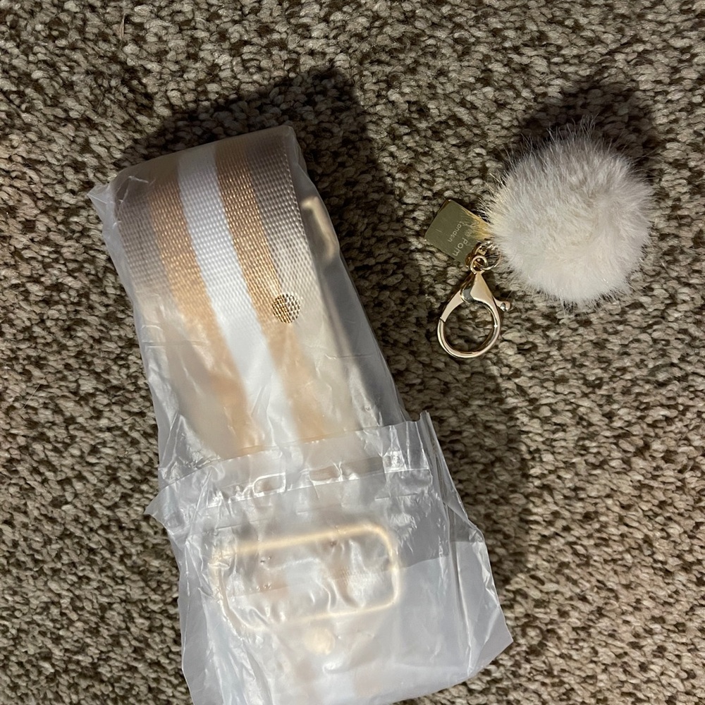 Pom Pom London strap and bag charm